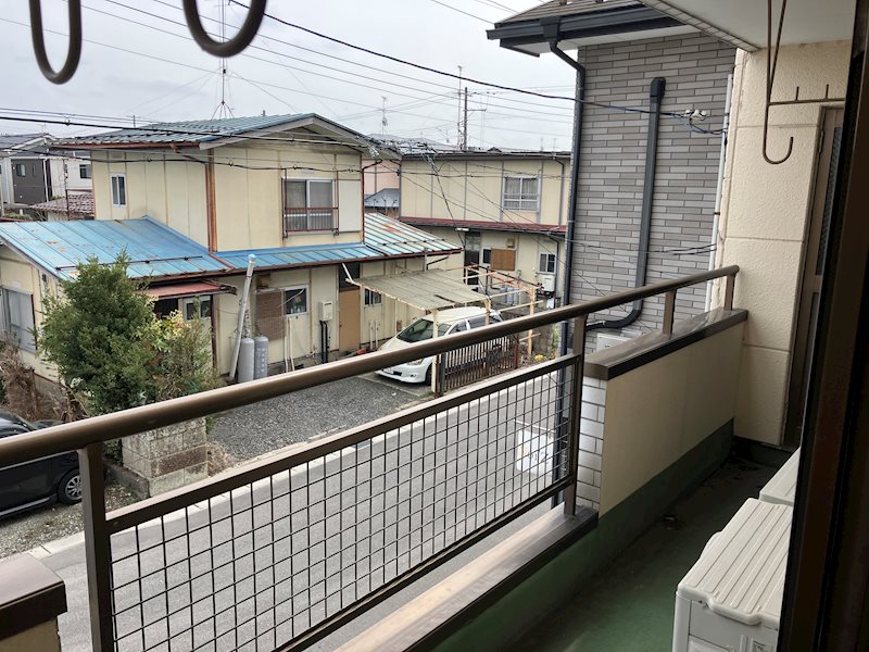 ホープフルハシモト ベランダ