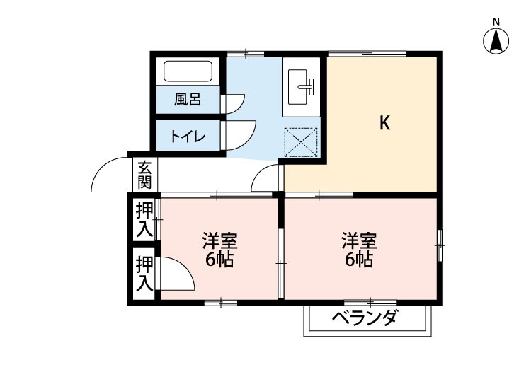 フレグランス上原 間取り