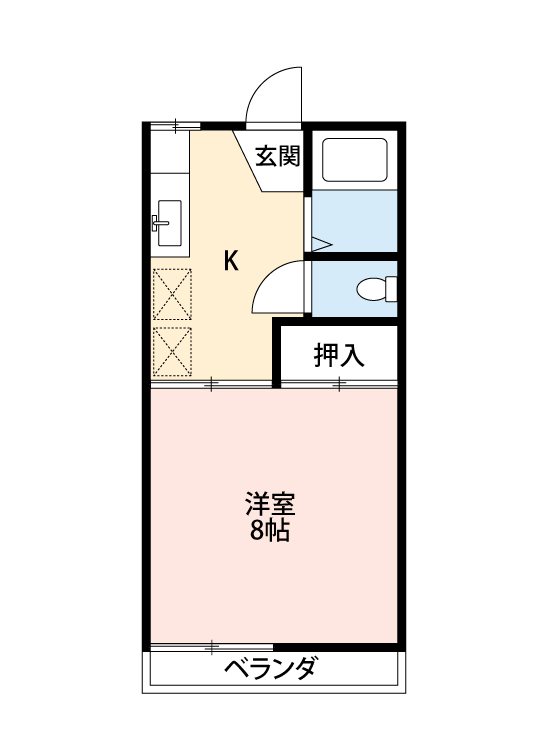 ラプラス上原 間取り