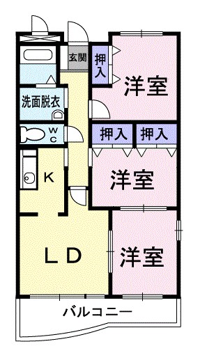 コンフォート・スクエア 間取り