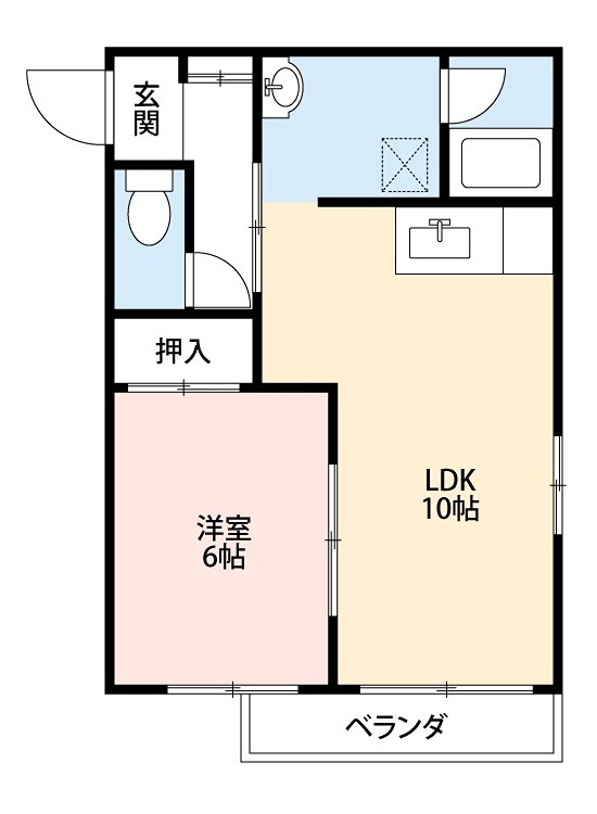 オガシンコーポ98 間取り