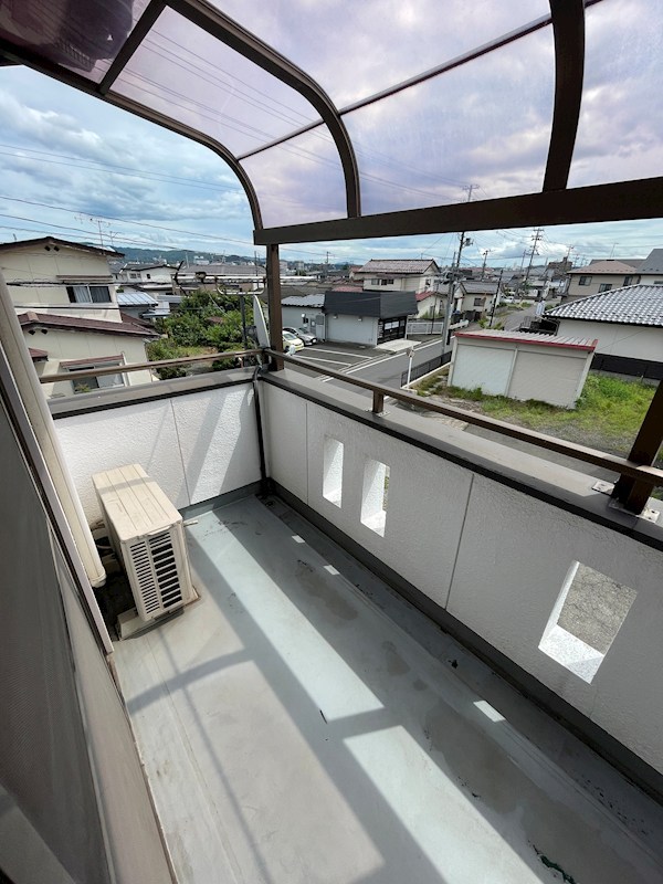 森合字高野2階住居 ベランダ