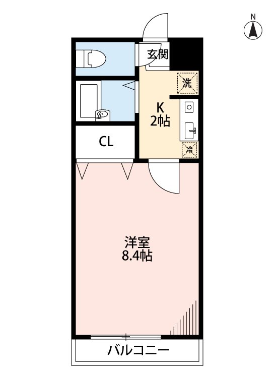 ロイヤルパレス神明町 間取り