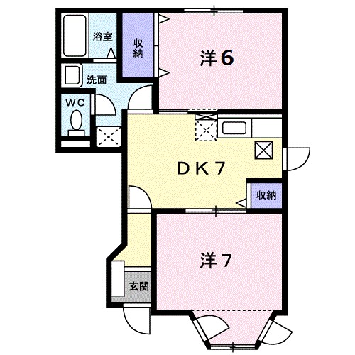 ビバリーヒルズＡ 間取り