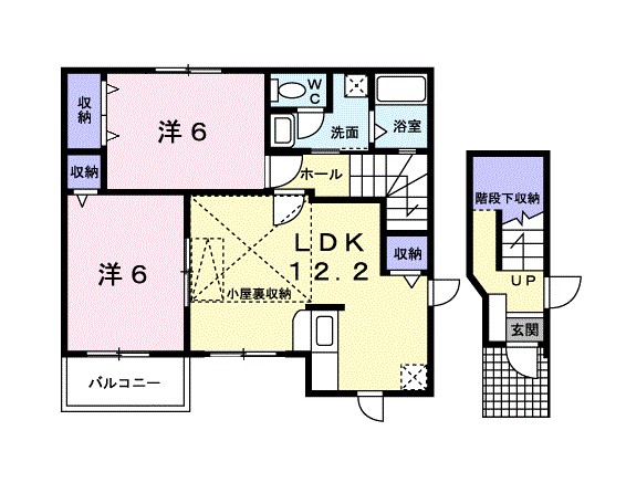 ルミエールＡ 間取り