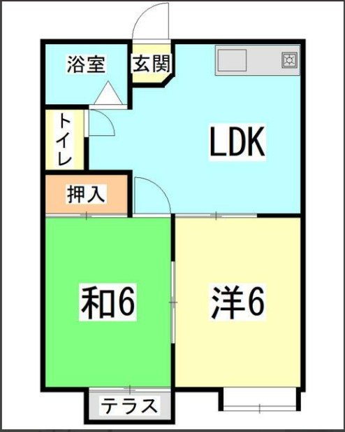 ドミールしのぶ 間取り
