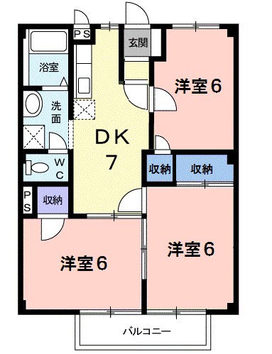 サニーハウス 間取り