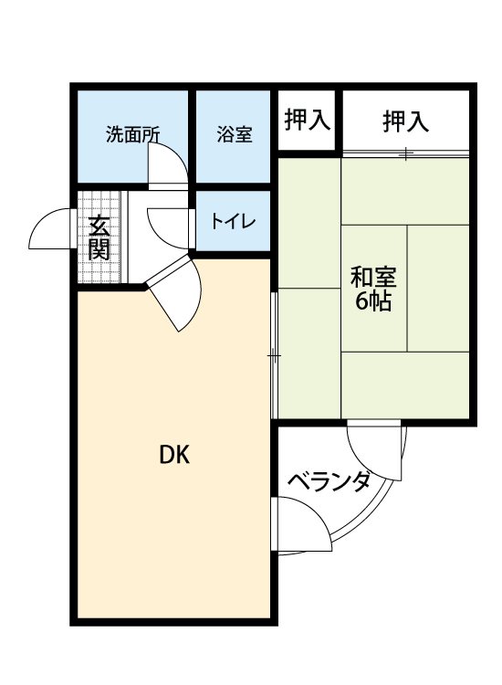 フォレストパークA 間取り