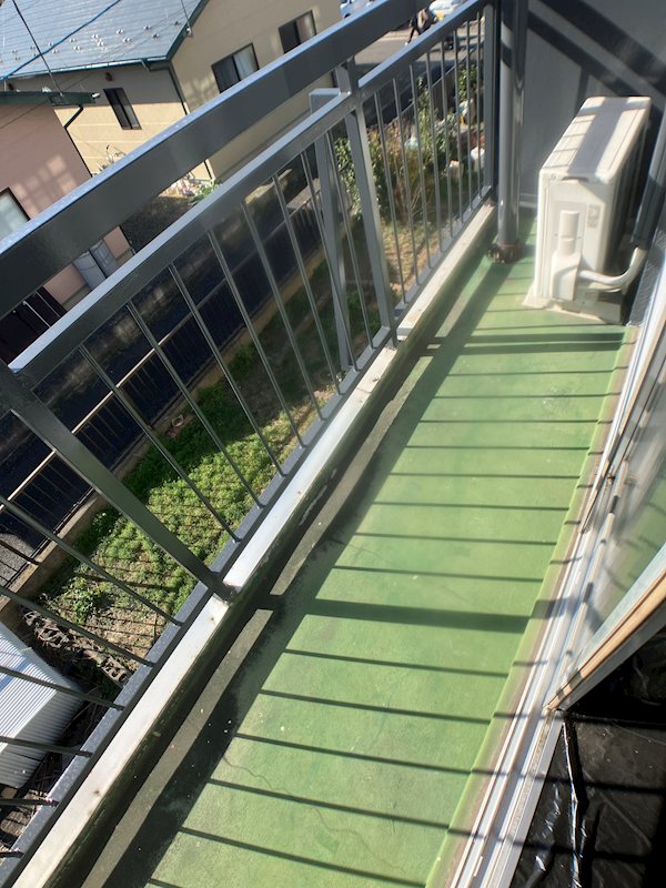 腰浜マンション ベランダ