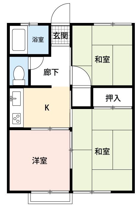 第２泉ハイツ 間取り