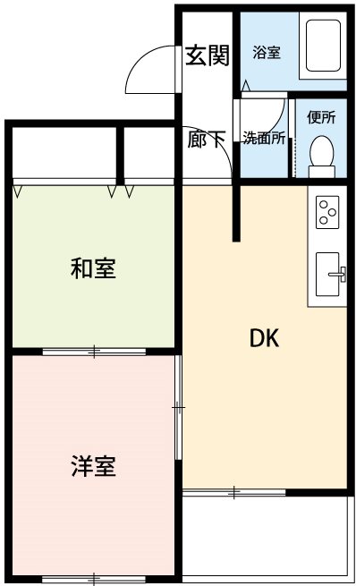 ラフォーレいずみＡ棟 間取り