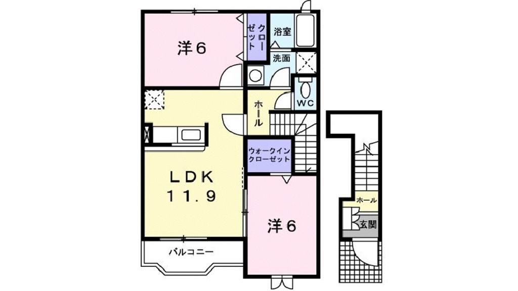 サンライズ幸 間取り
