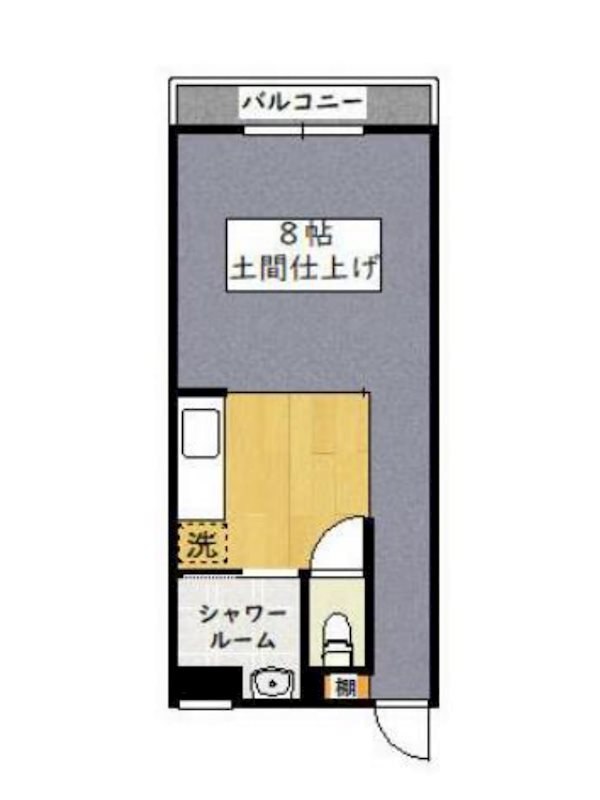 コーポモンパルノ 間取り