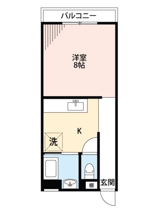 コーポモンパルノ 間取り