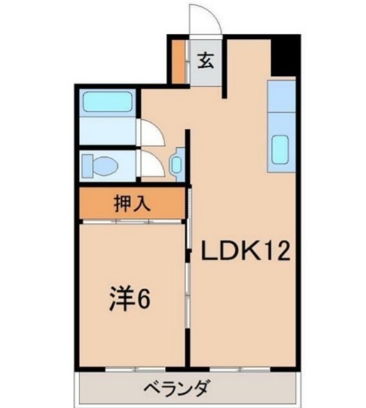 ハイジー松山 間取り