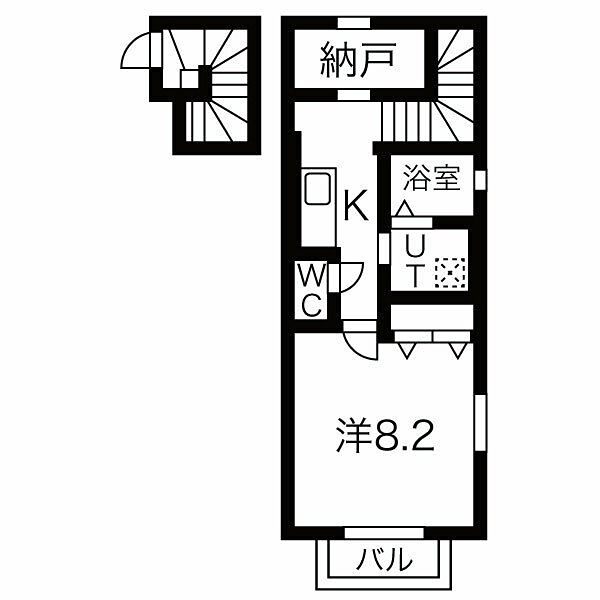 レジデンスHourai 間取り