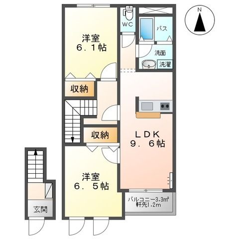 オレンジコート 間取り