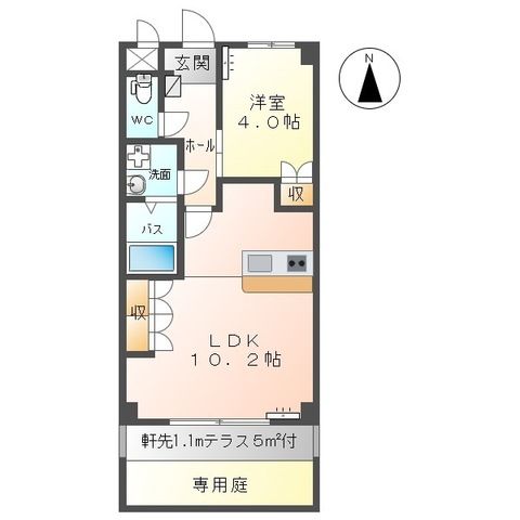 コンフィード原島 間取り
