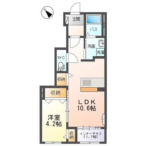 ロイヤルハイツ　フローラ 間取り