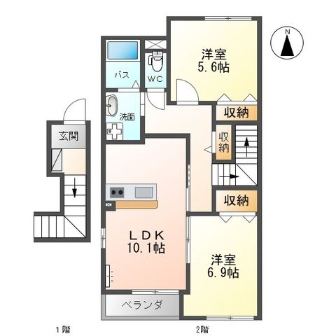 サウスポートⅧ 間取り