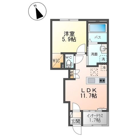 アルカンシエルⅠ 間取り