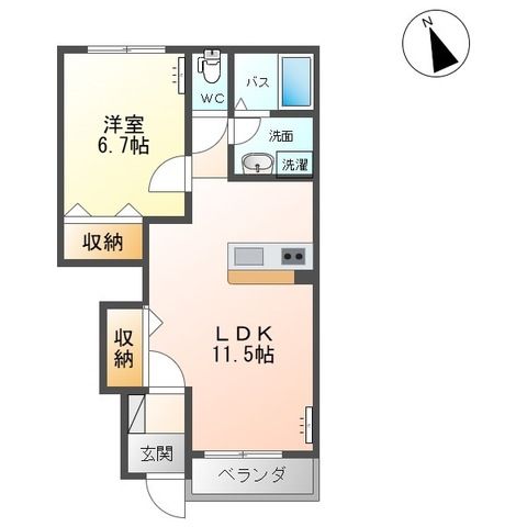 ガーデンハイム美郷 間取り