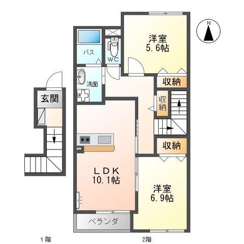 サウスポートⅧ 間取り