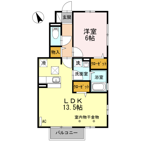 グレースコートミレーニアＢ 間取り