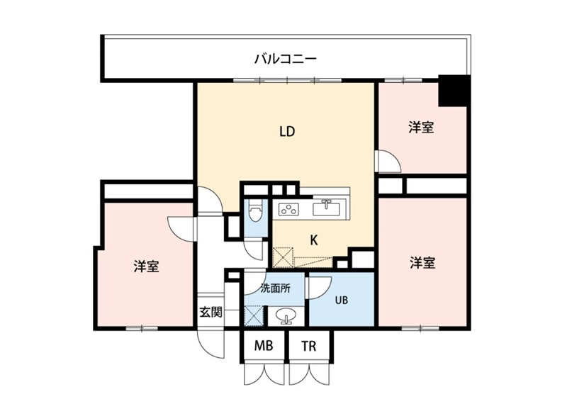 キャピタルフロント 間取り