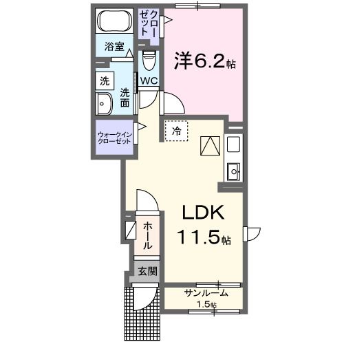 サニーフィールドⅢ 間取り