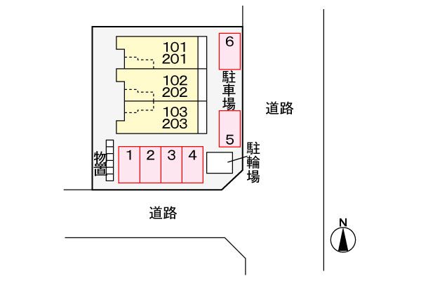 ポムポムＧ・ＴⅣ 駐車場