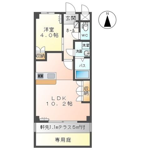 コンフィード原島 間取り