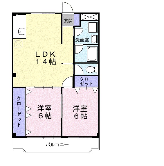 栄和コーポ 間取り