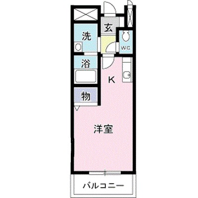 メーディオＲ 間取り