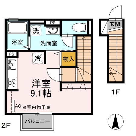 エディフィス 間取り