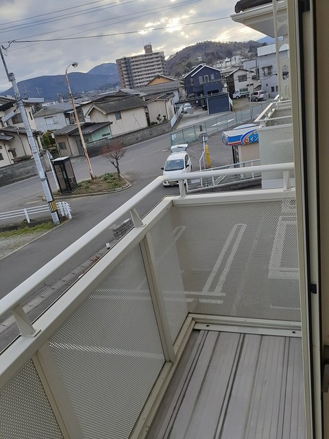 アンソレイユアオキⅡＢ ベランダ