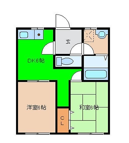 トレハイム八島 間取り