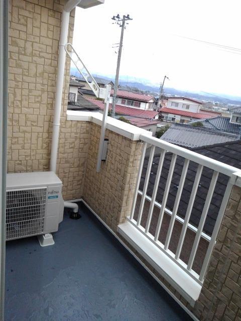 福島県伊達郡桑折町諏訪 ベランダ