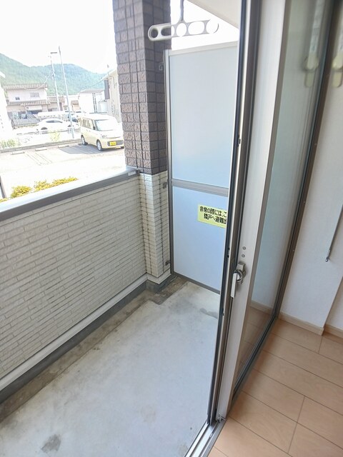 福島県福島市丸子御山越 ベランダ