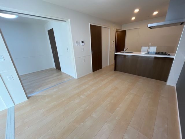 笹谷字古屋前新築アパート リビング