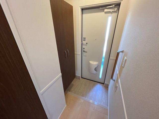 笹谷字古屋前新築アパート 玄関