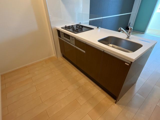 笹谷字古屋前新築アパート キッチン