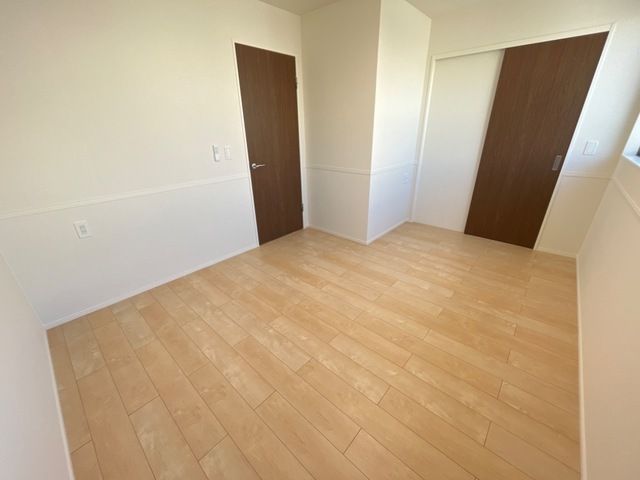 笹谷字古屋前新築アパート ベッドルーム