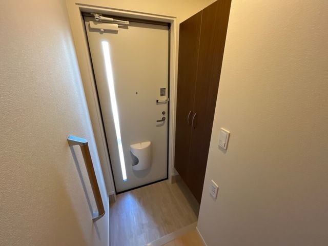 笹谷字古屋前新築アパート 玄関