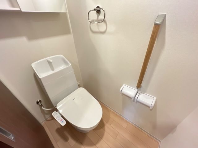笹谷字古屋前新築アパート トイレ
