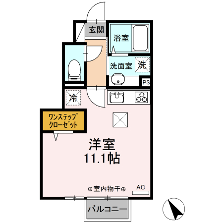 アップルガーデンＤ 間取り