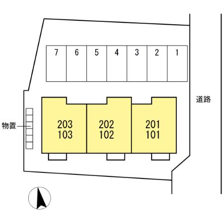 エステート笹谷２１Ⅳ 間取り