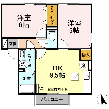 オンディーヌ 間取り