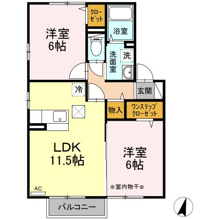 サニーフラット 間取り