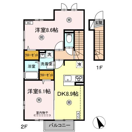グレースコートミレーニアＢ 間取り